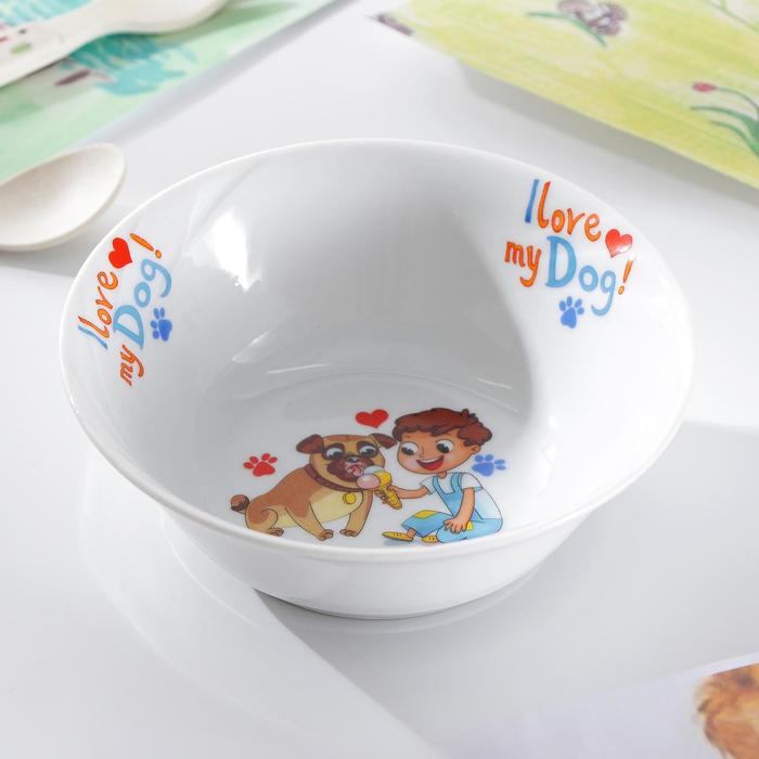 Салатник «Мой любимый пёс», 360 мл, МИКС 
Салатник «Мой любимый пёс», 360 мл, МИКС