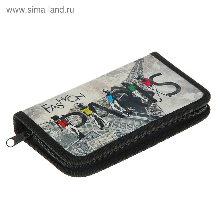 Пенал 1 секция, 110 х 190 мм, ламинированный картон, «Оникс», ПКК 03- 5, Fashion Paris
Пенал 1 секция, 110 х 190 мм, ламинированный картон, «Оникс», ПКК 03- 5, Fashion Paris