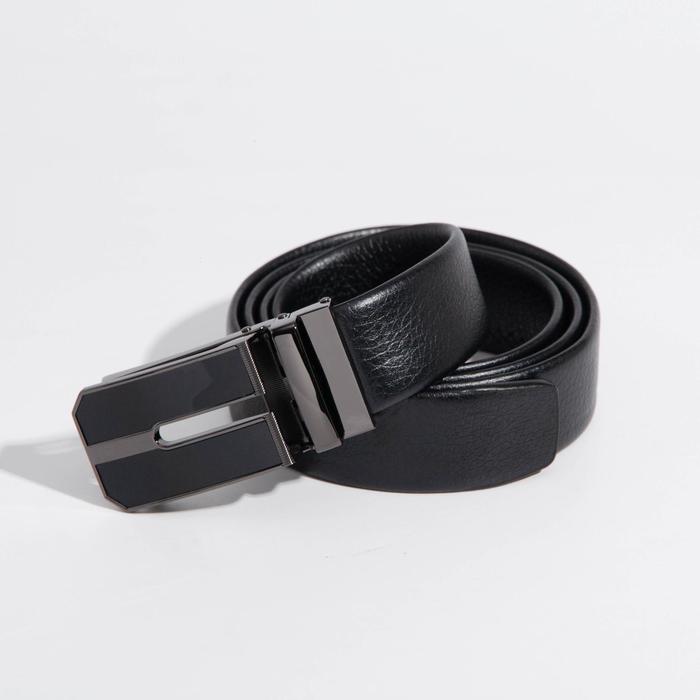 Ремень мужской, рисунок под кожу, пряжка зажим под тёмный металл, ширина - 3,5 см, цвет чёрный
Ремень мужской, рисунок под кожу, пряжка зажим под тёмный металл, ширина - 3,5 см, цвет чёрный