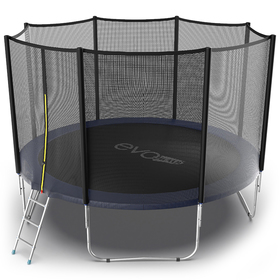 Батут EVO JUMP External 12 ft, d=366 см, с внешней защитной сеткой и лестницей, синий
Батут EVO JUMP External 12 ft, d=366 см, с внешней защитной сеткой и лестницей, синий