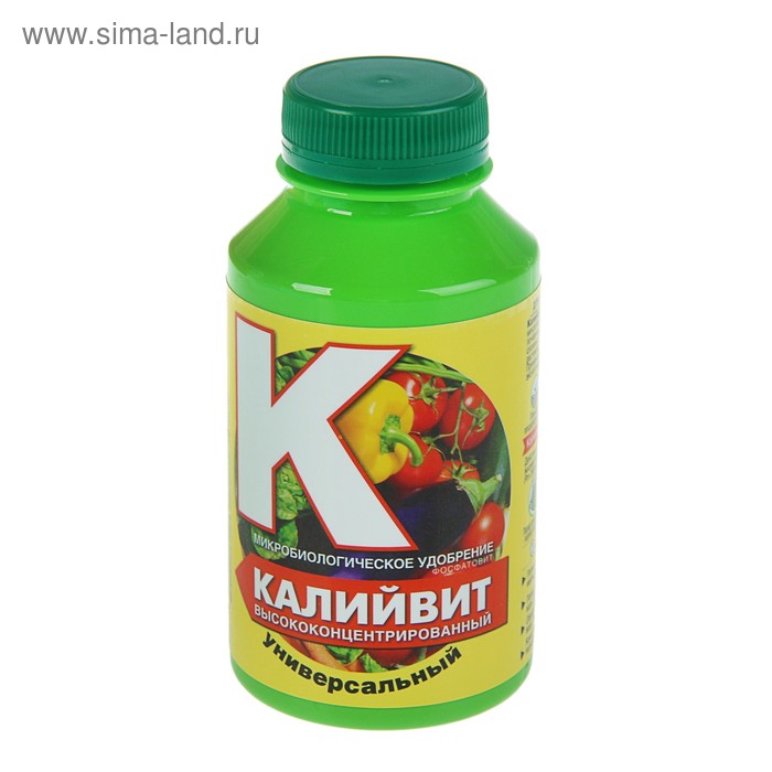 Удобрение "Калийвит", универсальное, концентрированное, бутылка, 220 мл
Удобрение "Калийвит", универсальное, концентрированное, бутылка, 220 мл