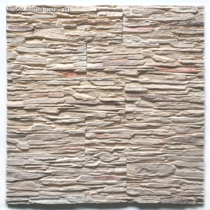 Декоративный камень Сланец каскад (40шт в наборе), бежевый, 1м2
Декоративный камень Сланец каскад (40шт в наборе), бежевый, 1м2