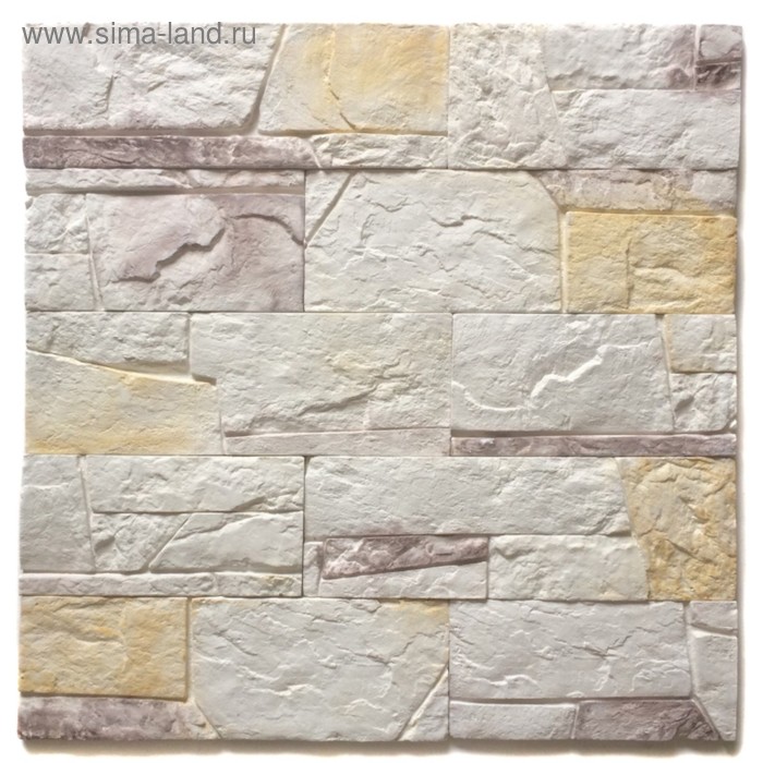 Декоративный камень Доломит (40шт в наборе), пастель, 1м2 
Декоративный камень Доломит (40шт в наборе), пастель, 1м2