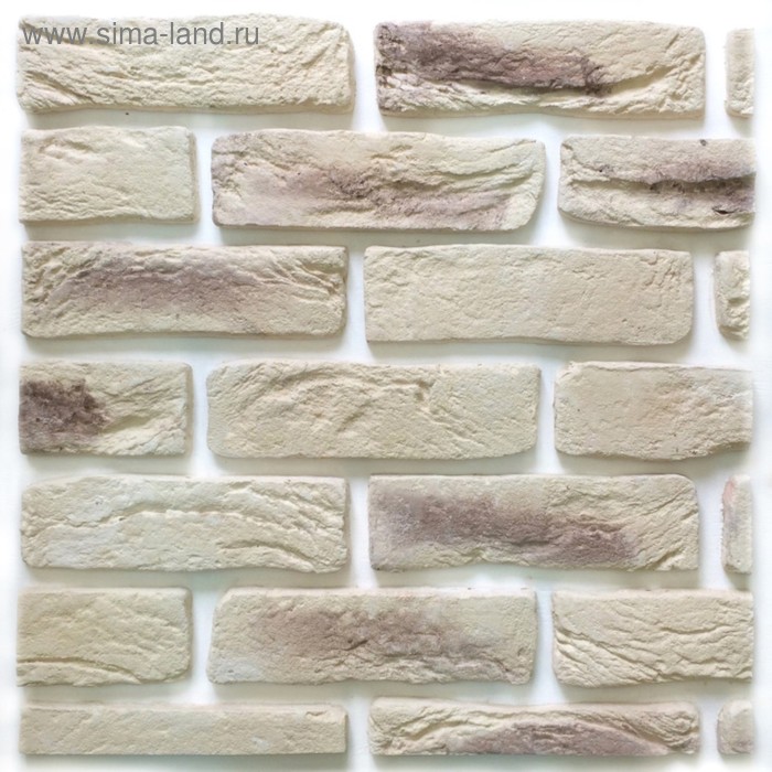 Декоративный камень Кирпич винтаж лофт (66шт в наборе), бежевый, 1м2
Декоративный камень Кирпич винтаж лофт (66шт в наборе), бежевый, 1м2
