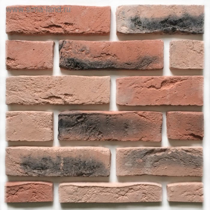 Декоративный камень Кирпич оригинал (54шт в наборе), оранжевый, 1м2
Декоративный камень Кирпич оригинал (54шт в наборе), оранжевый, 1м2