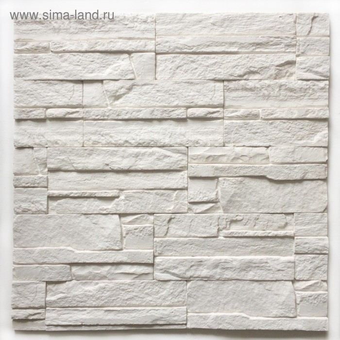 Декоративный камень Каньон (50шт в наборе), белый, 1м2
Декоративный камень Каньон (50шт в наборе), белый, 1м2