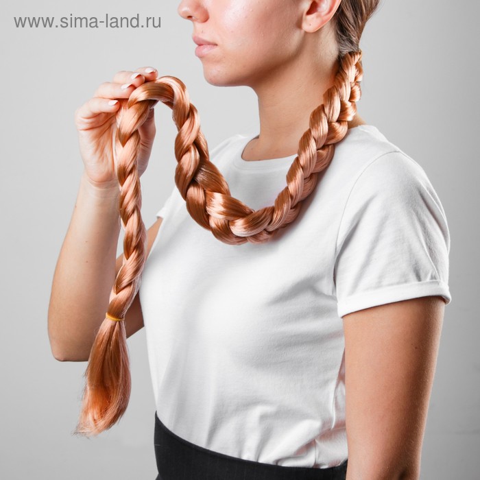 Коса на резинке, 80 см, цвет русый
Коса на резинке, 80 см, цвет русый