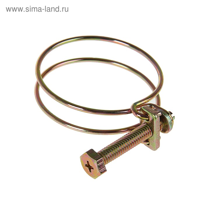 Хомут проволочный MGF W1, 1 3/4", диаметр 38-45 мм, оцинкованный
Хомут проволочный MGF W1, 1 3/4", диаметр 38-45 мм, оцинкованный