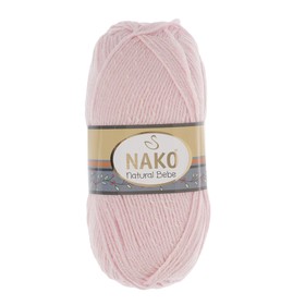 Пряжа "Natural Bebe" 10% бамбук, 14% хлопок, 76% акрил 225м/100г (10065 св. розовый)
Пряжа "Natural Bebe" 10% бамбук, 14% хлопок, 76% акрил 225м/100г (10065 св. розовый)