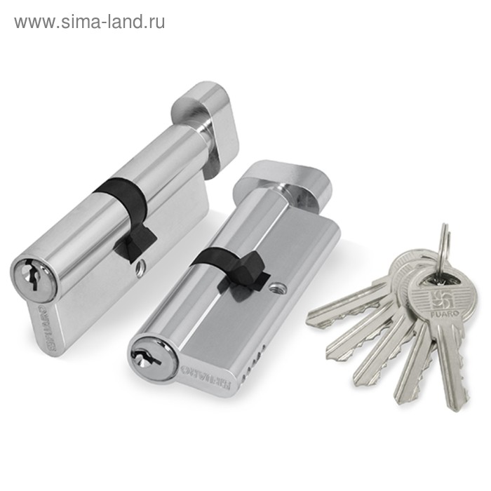 Цилиндровый механизм Fuaro 100 ZM 80 (35х10х35) CP, с вертушкой, 5 ключей, цвет хром
Цилиндровый механизм Fuaro 100 ZM 80 (35х10х35) CP, с вертушкой, 5 ключей, цвет хром