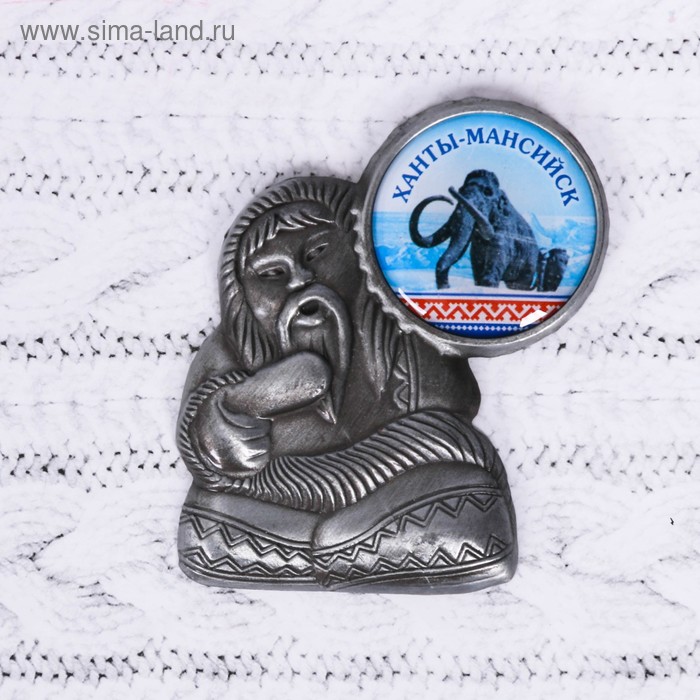 Магнит в форме шамана «Ханты-Мансийск. Мамонт»
Магнит в форме шамана «Ханты-Мансийск. Мамонт»