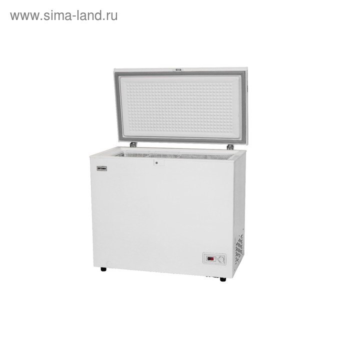 фото Морозильный ларь optima bd-230wlg, 212 л, от +5 до -24 °с, 2 корзины, замок, белый