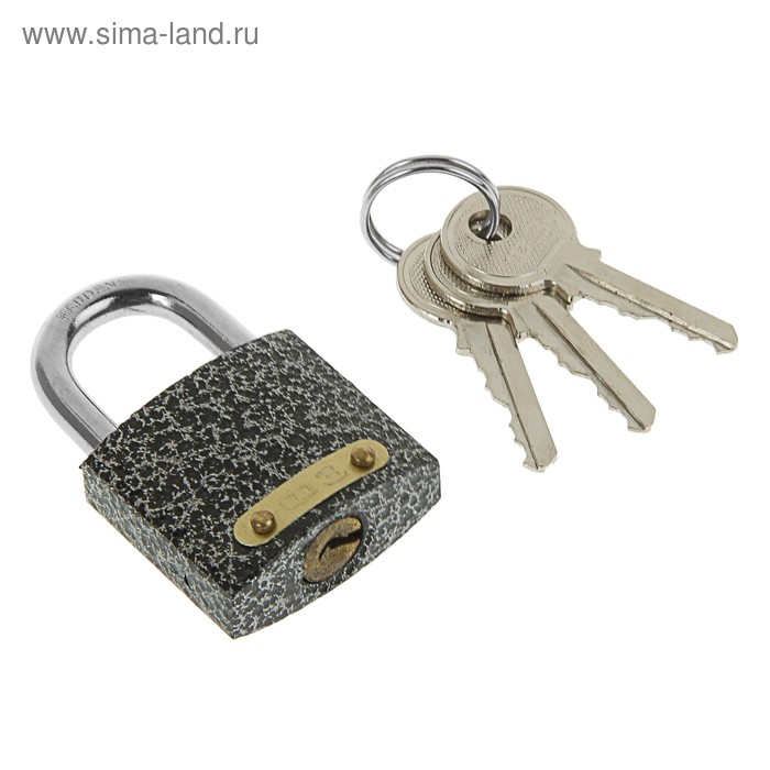 Замок навесной "Фабрика Замков" 303F-30, d=5.3 мм, 3 ключа , картонная коробка
Замок навесной "Фабрика Замков" 303F-30, d=5.3 мм, 3 ключа , картонная коробка