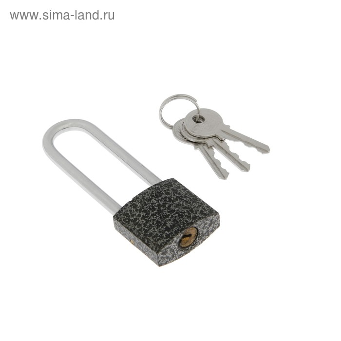 Замок навесной "Фабрика Замков" 303F-30L, длинная дужка, d=5.3 мм, 3 ключа
Замок навесной "Фабрика Замков" 303F-30L, длинная дужка, d=5.3 мм, 3 ключа