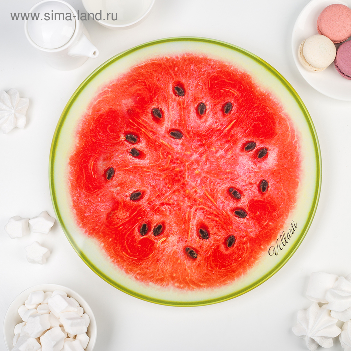 Подставка для торта вращающаяся «Арбуз», d=30 см, в подарочной упаковке
Подставка для торта вращающаяся «Арбуз», d=30 см, в подарочной упаковке