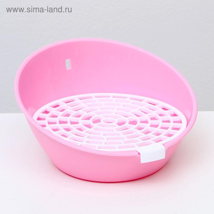 Туалет круглый для грызунов Carno, 25 х 23,5 х 12 см
Туалет круглый для грызунов Carno, 25 х 23,5 х 12 см