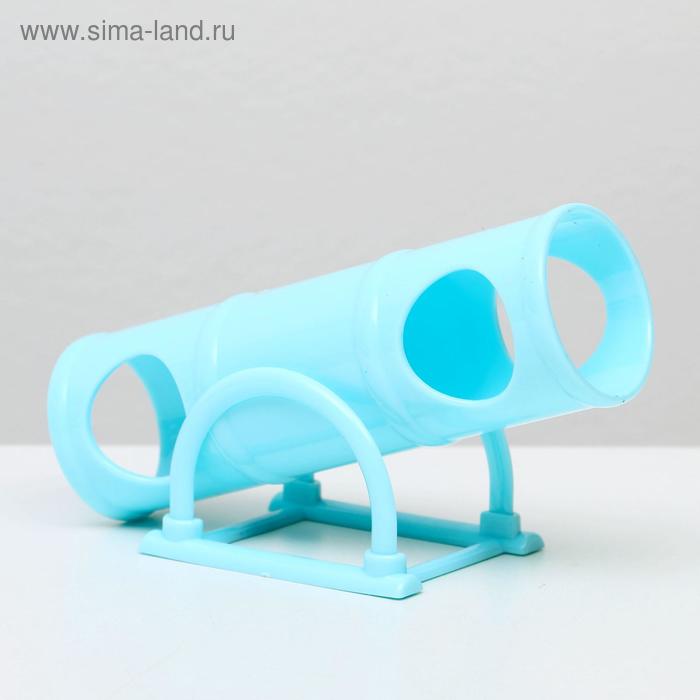 Пластиковый туннель-качели для мелких грызунов Carno, микс цветов
Пластиковый туннель-качели для мелких грызунов Carno, микс цветов