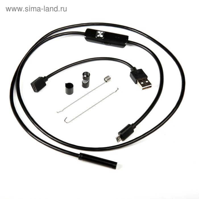 Камера-эндоскоп К1, 106 см, влагозащитная IP67, с подсветкой
Камера-эндоскоп К1, 106 см, влагозащитная IP67, с подсветкой