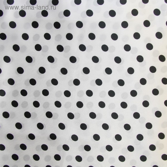 Ткань плательная, сатин в мелкий горох, ширина 150 см, белый
Ткань плательная, сатин в мелкий горох, ширина 150 см, белый
