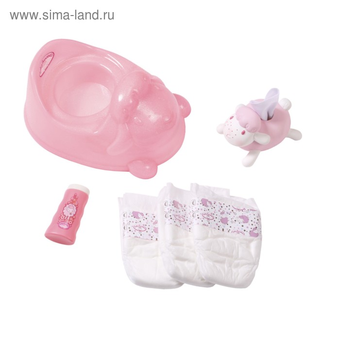 Игровой набор Baby Annabell «Горшок» с аксессуарами
Игровой набор Baby Annabell «Горшок» с аксессуарами