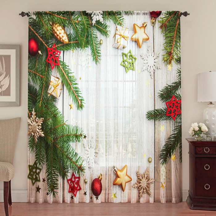 Тюль Сюрприз 147 х 267 см +/- 3см 2шт, шифон премиум, п/э
Тюль Сюрприз 147 х 267 см +/- 3см 2шт, шифон премиум, п/э