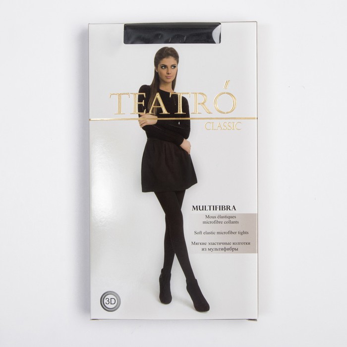 Колготки женские Multifibra 100 Melange цвет серый меланж (grafite/melange), р-р 4
Колготки женские Multifibra 100 Melange цвет серый меланж (grafite/melange), р-р 4