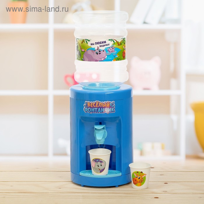 Детский кулер «Весёлый фонтанчик» с бутылкой и стаканчиками, МИКС
Детский кулер «Весёлый фонтанчик» с бутылкой и стаканчиками, МИКС