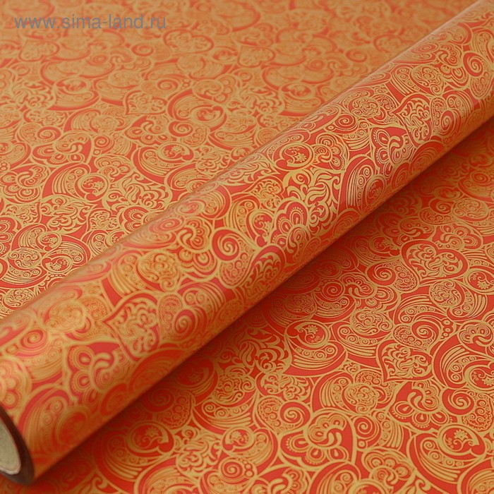 Пленка металлизированная "Амурные чары", красное золото, 0,53 х 20 м
Пленка металлизированная "Амурные чары", красное золото, 0,53 х 20 м