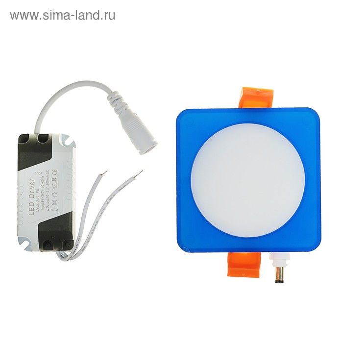 Светильник точечный светодиодный Luazon S-05 квадр., 7 Вт, 4000 К, 220 В, 80х80 мм, синий
Светильник точечный светодиодный Luazon S-05 квадр., 7 Вт, 4000 К, 220 В, 80х80 мм, синий