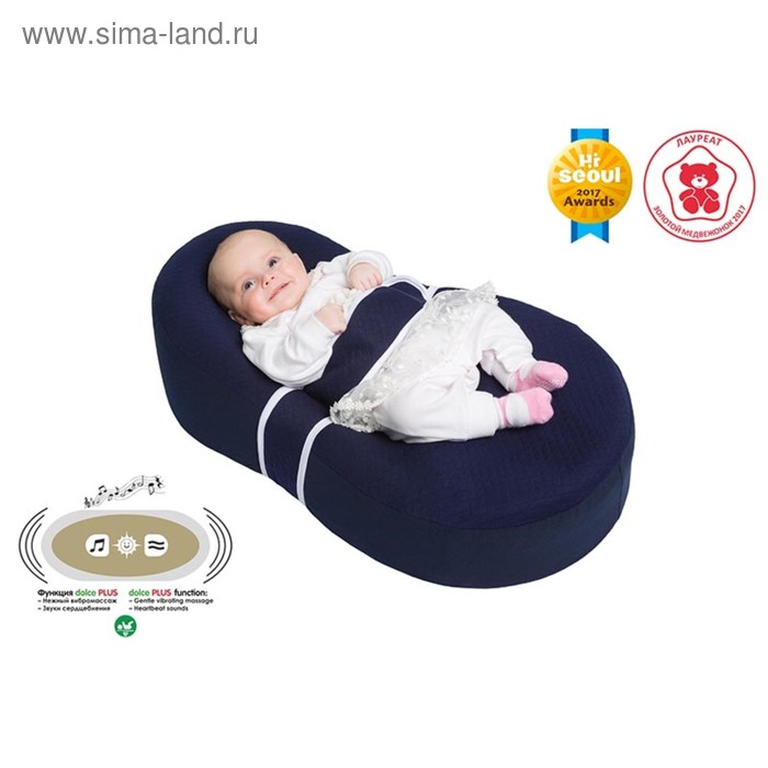 Матрас-кокон Dolce Cocon Plus, размер 41х70 см, цвет синий
Матрас-кокон Dolce Cocon Plus, размер 41х70 см, цвет синий