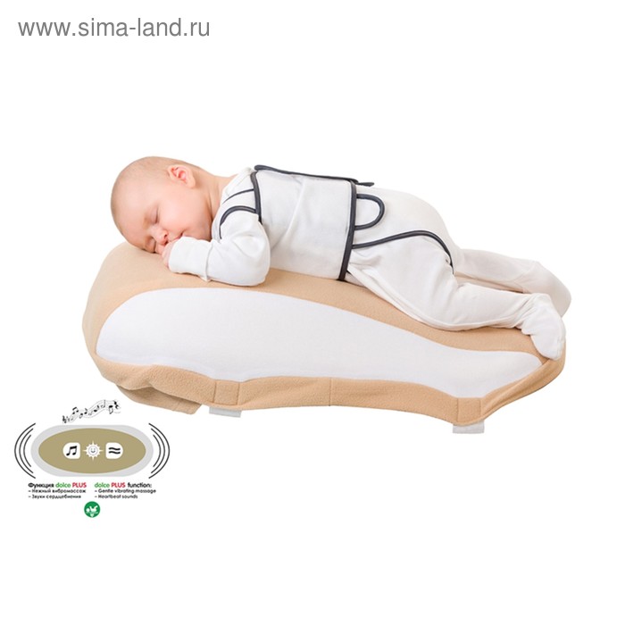 Матрас-подушка Dolce Pad Plus, размер 40х60 см, цвет бежевый
Матрас-подушка Dolce Pad Plus, размер 40х60 см, цвет бежевый