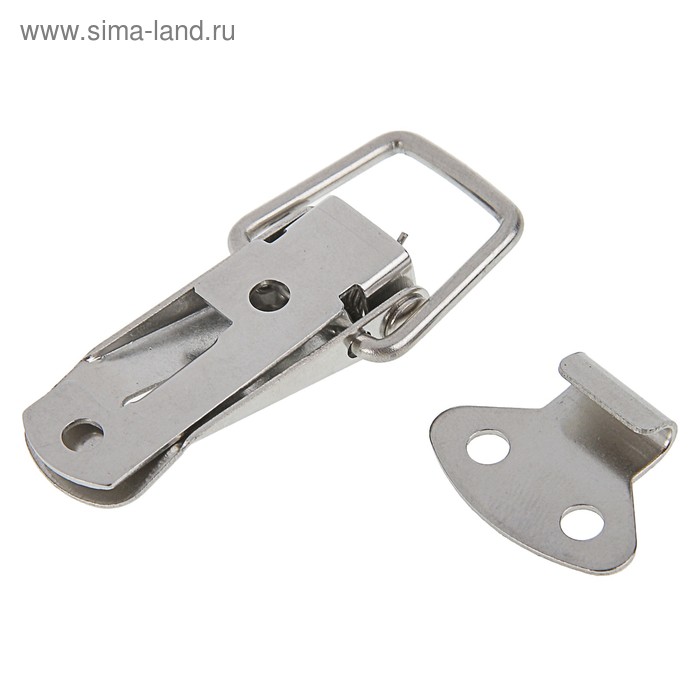 фото Замок-защёлка на ящик z01, 4.5 см, нержавейка тундра