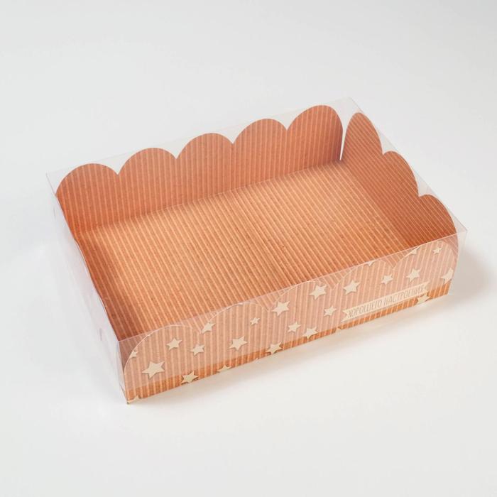 Коробка подарочная с PVC-крышкой «Хорошего настроения», 20 × 30 × 8 см 
Коробка подарочная с PVC-крышкой «Хорошего настроения», 20 × 30 × 8 см