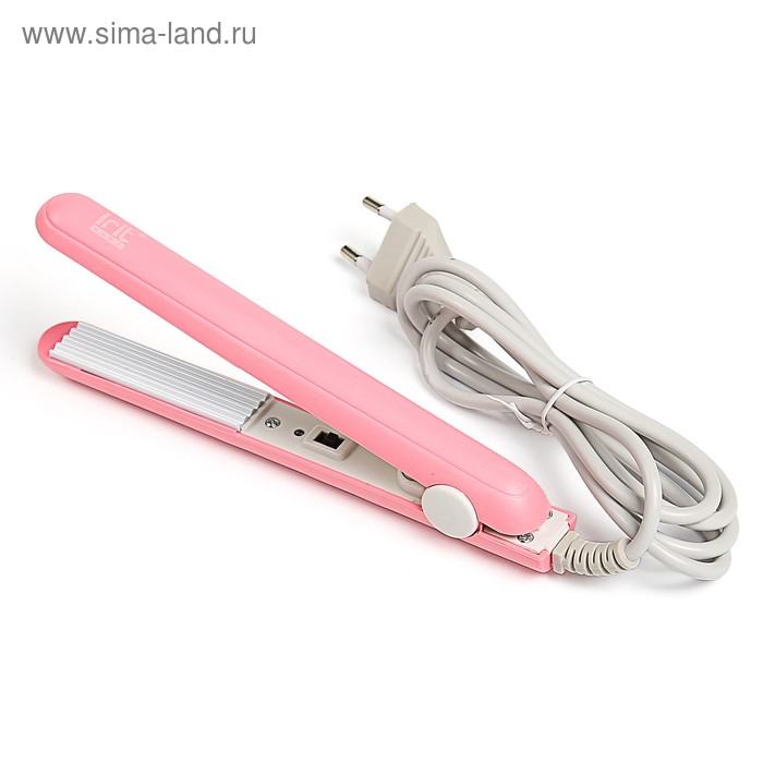 Щипцы-гофре Irit IR-3151, 25 Вт, до 180 °С, керамическое покрытие, розовые 
Щипцы-гофре Irit IR-3151, 25 Вт, до 180 °С, керамическое покрытие, розовые