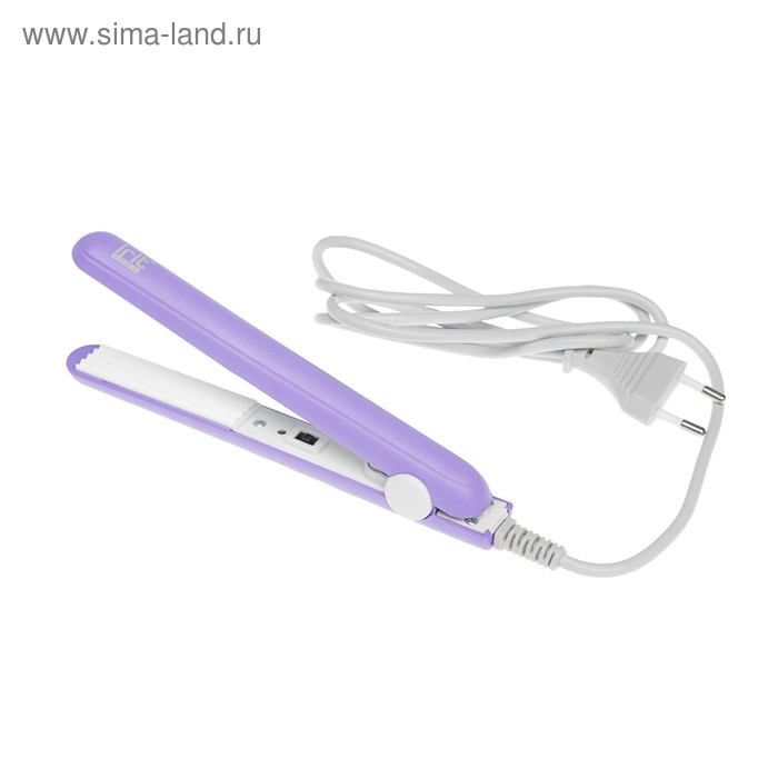 Щипцы-гофре Irit IR-3173, 25 Вт, до 180 °С, керамическое покрытие, фиолетовые
Щипцы-гофре Irit IR-3173, 25 Вт, до 180 °С, керамическое покрытие, фиолетовые