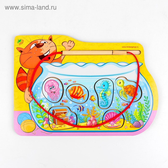 Обучающая доска «Кот-рыбак»
Обучающая доска «Кот-рыбак»