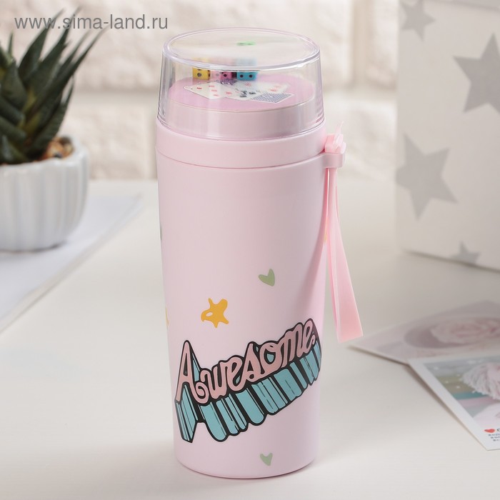 фото Бутылка 300 мл "на стиле", цвета микс