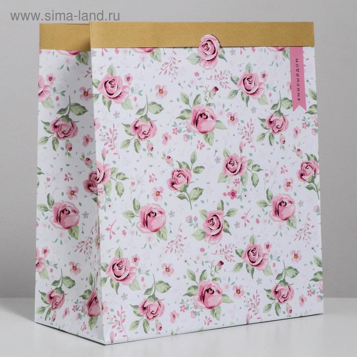 Пакет крафтовый «Милый дом», 32 х 36 х 16 см
Пакет крафтовый «Милый дом», 32 х 36 х 16 см