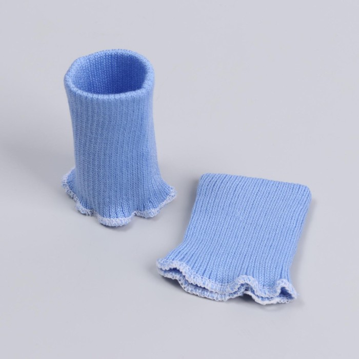 Манжеты для детской одежды, 6,5 × 8 см, цвет голубой
Манжеты для детской одежды, 6,5 × 8 см, цвет голубой