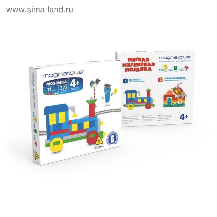 Магнитная миди-мозаика «Поезд»
Магнитная миди-мозаика «Поезд»