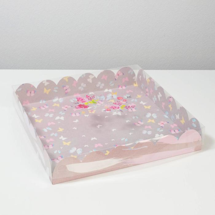 Коробка подарочная с PVC-крышкой «Легкости!», 35 × 35 × 6 см
Коробка подарочная с PVC-крышкой «Легкости!», 35 × 35 × 6 см