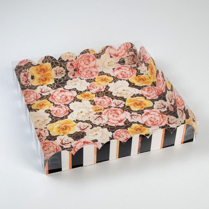 Коробка подарочная с PVC-крышкой «Прекрасного настроения!», 35 × 35 × 6 см
Коробка подарочная с PVC-крышкой «Прекрасного настроения!», 35 × 35 × 6 см