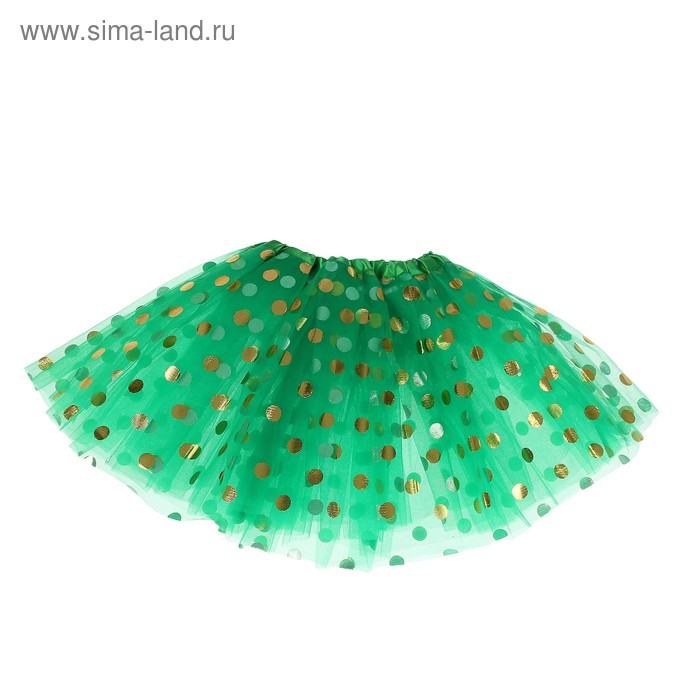 Карнавальная юбка «Горох», 3-х слойная, 4-6 лет, цвет зелёный
Карнавальная юбка «Горох», 3-х слойная, 4-6 лет, цвет зелёный