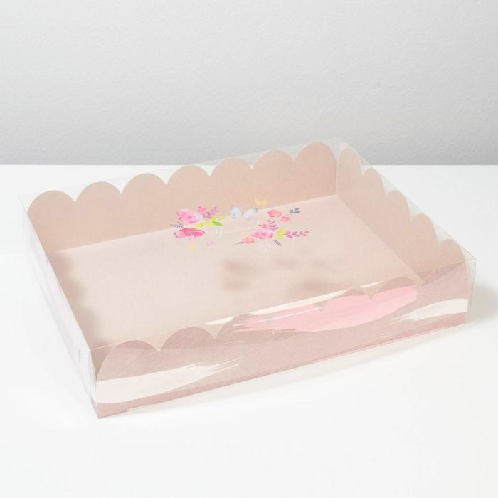 Коробка подарочная с PVC-крышкой «Тебе», 30 × 40 × 8 см
Коробка подарочная с PVC-крышкой «Тебе», 30 × 40 × 8 см