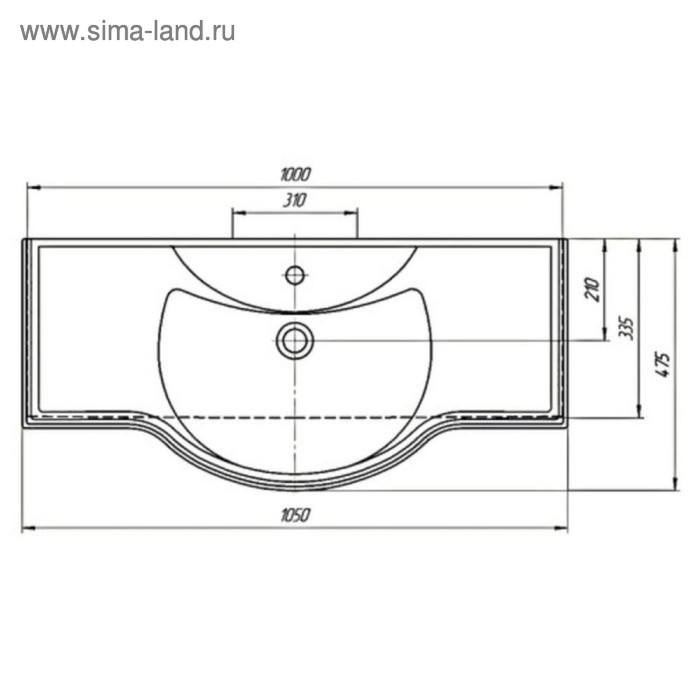 фото Раковина "классик 105"