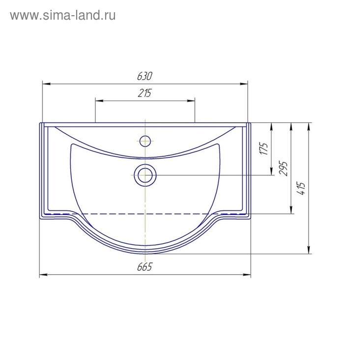 фото Раковина "классик 65"