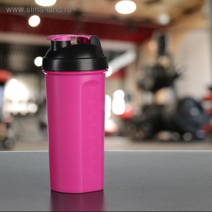 Шейкер, 800 мл, розовый
Шейкер, 800 мл, розовый