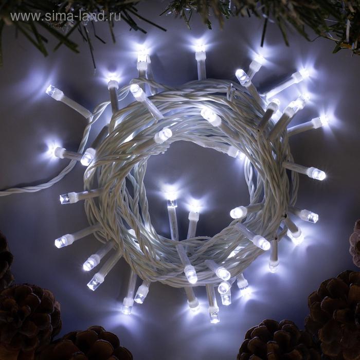 Гирлянда «Нить» 5 м, IP20, белая нить, 50 LED, свечение белое, 8 режимов, 220 В
Гирлянда «Нить» 5 м, IP20, белая нить, 50 LED, свечение белое, 8 режимов, 220 В