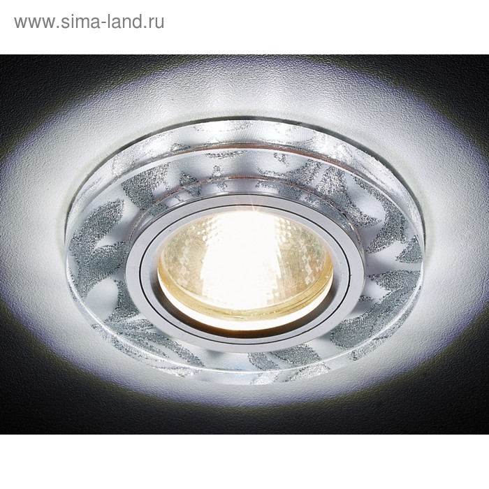 Светильник Ambrella light встраиваемый светодиодный, G5.3, 3Вт, цвет белый, серебро, d=60 мм
Светильник Ambrella light встраиваемый светодиодный, G5.3, 3Вт, цвет белый, серебро, d=60 мм