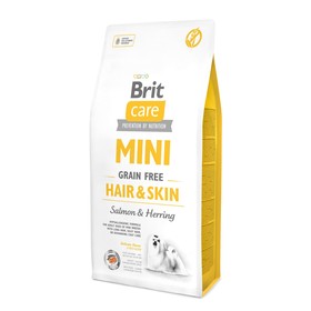 Сухой корм Brit Care MINI GF Hair Skin для собак мини-пород, беззерновой, 7 кг.
Сухой корм Brit Care MINI GF Hair Skin для собак мини-пород, беззерновой, 7 кг.